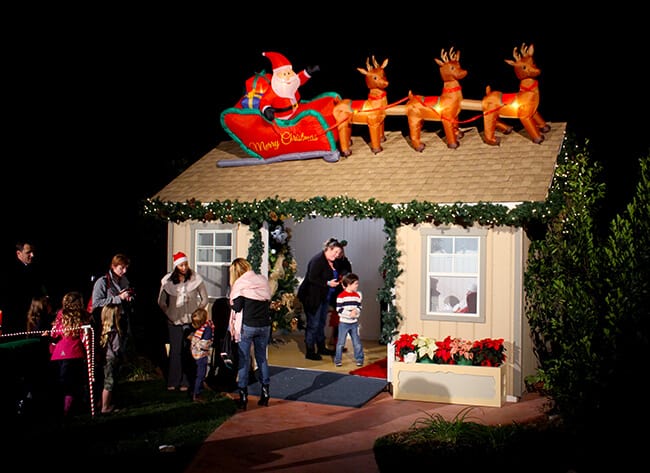 Santa's House at the Four Seasons