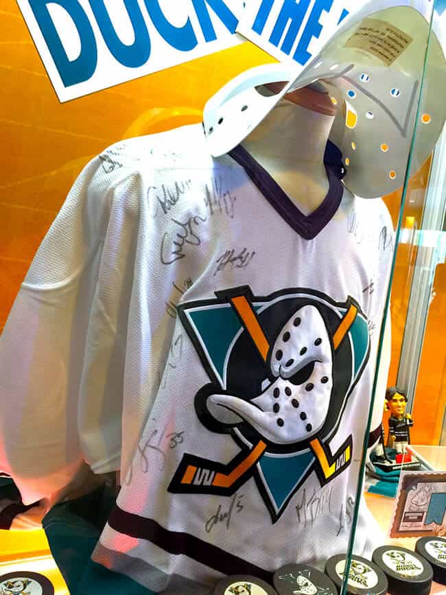 Science of Hockey Ducks Memorabilia