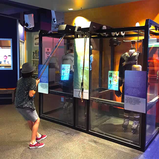 Science of Hockey Uniform Exhibit