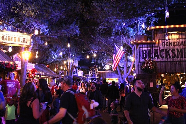 Snow and Glow at Knott's