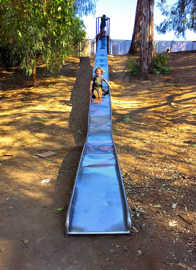 Big Slides at Santiago Creek Park