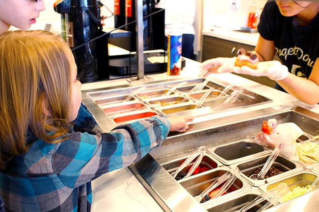 Customize your donuts in Orange County