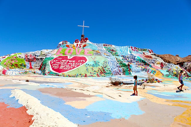 Exploring Salvation Mountain