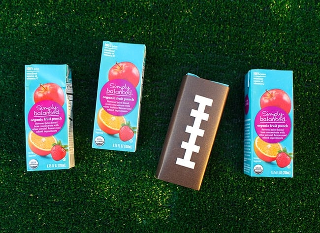 Football Juice Box ideas