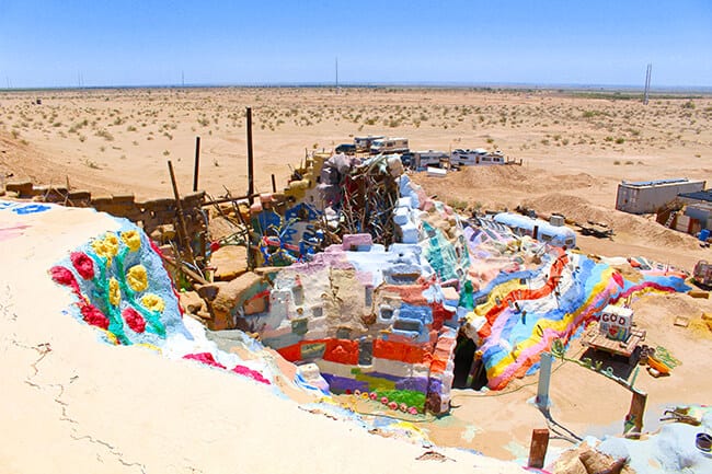 From the Top of Salvation Mountain