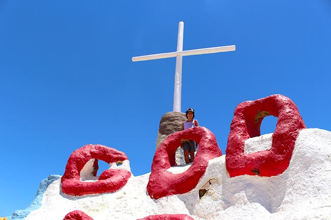 God at Salvation Mountain