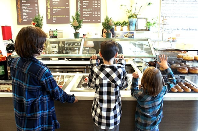 Orange County Donut Store in Irvine