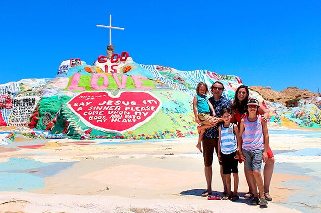 Popsicle Blog at Salvation Mountain