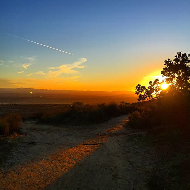 Sunrise in Aliso Viejo