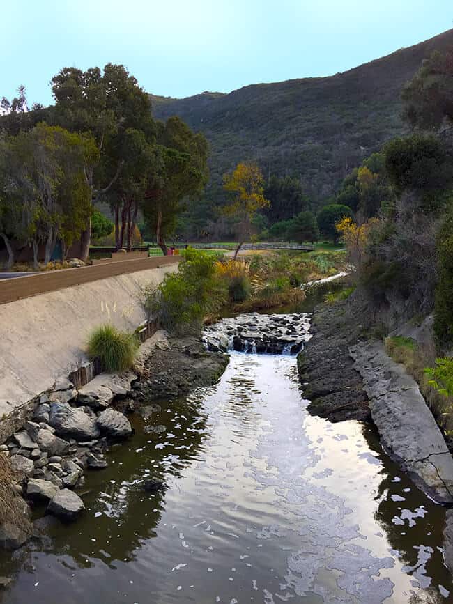 The Ranch at Laguna Beach river