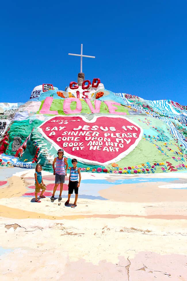 Trip to Salvation Mountain