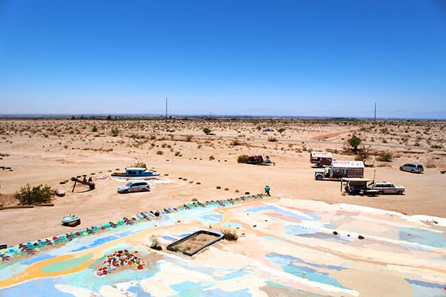 View from Salvation Mountain