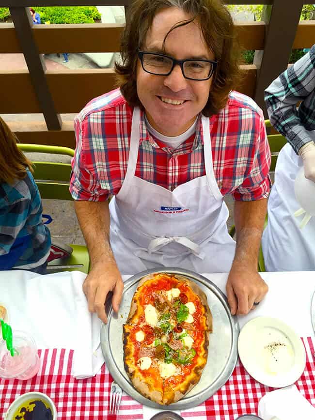 Chad Parkin Making Pizza