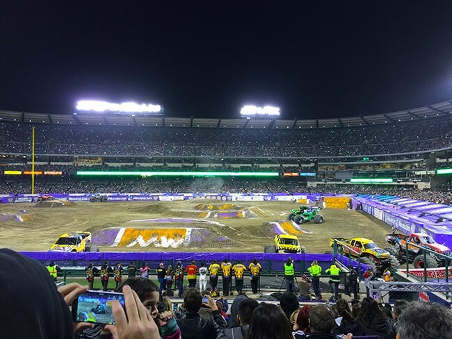 Monster Jam at Angels Stadium