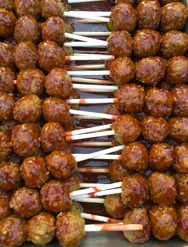 Boysenberry Meatballs at Knott's Berry Farm