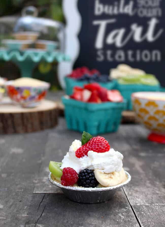 Fun Mini Tart Station