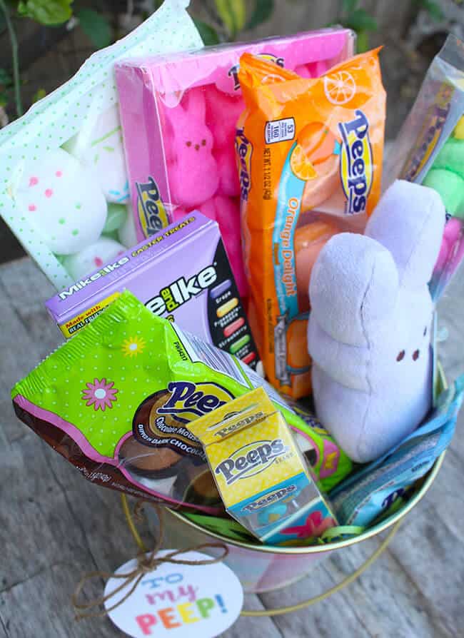 Peeps Gift Basket