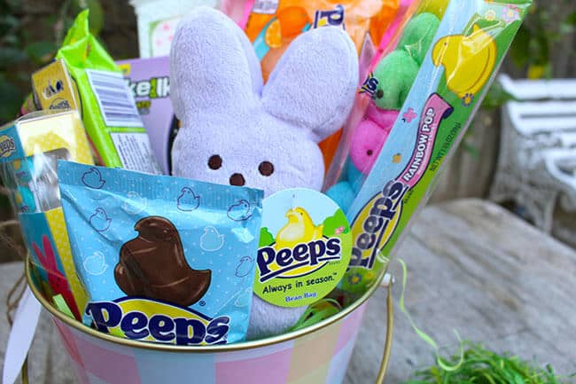 Peeps gift basket