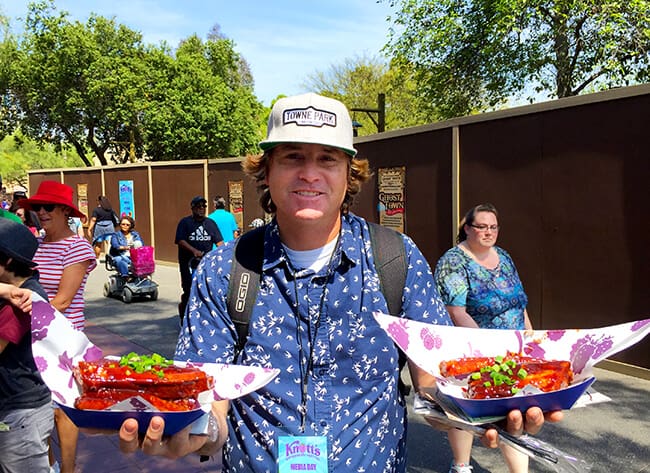 Short Ribs at Knott's Berry Farm Boysenberry Festival