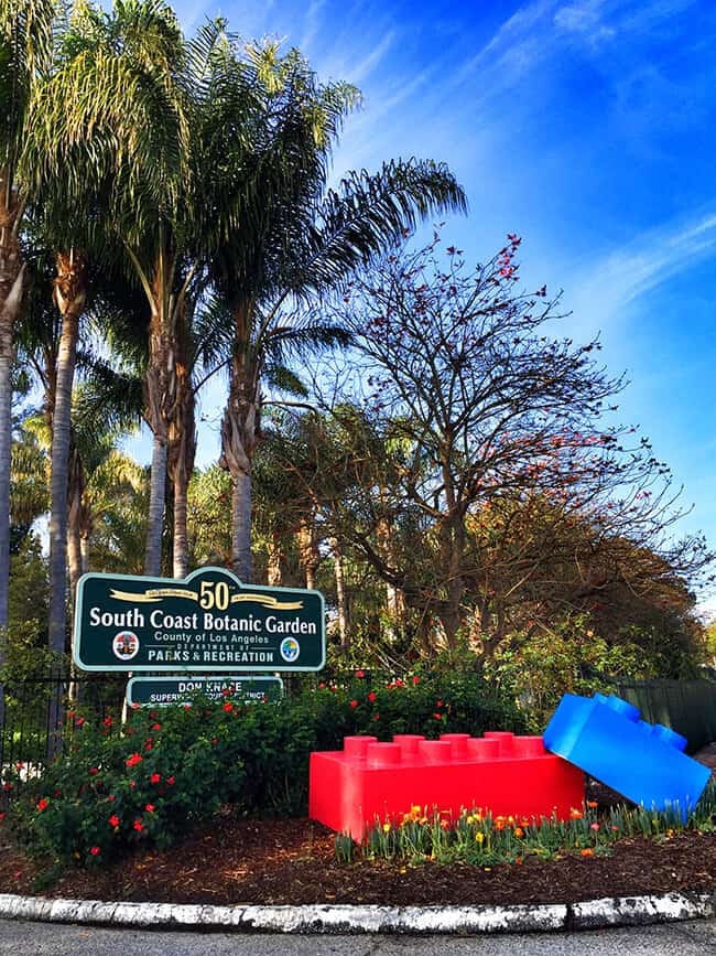 South Coast Botanic Garden Entrance