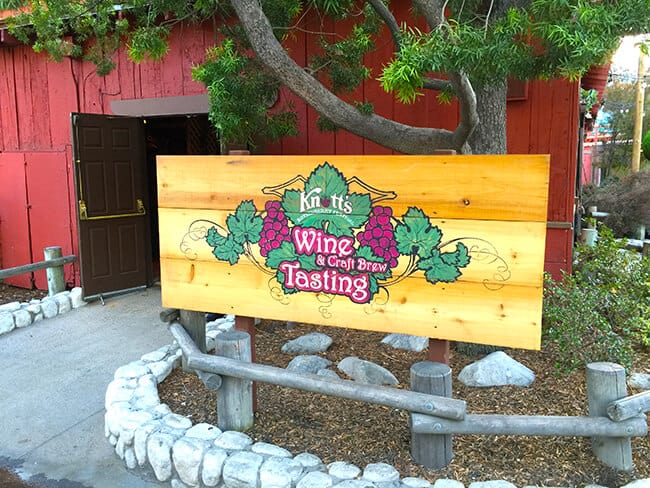 Wine Tasting at Knott's Berry