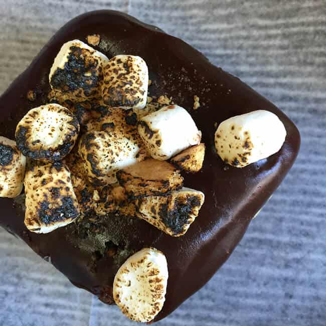 Campfire Smore Donut