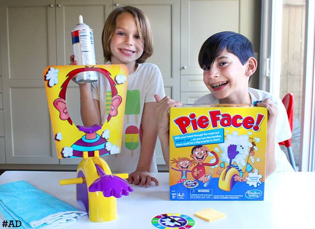 PIE FACE GAME HASBRO WHIPPED CREAM FUN!!