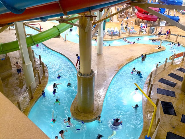 Lazy River at the Great Wolf Lodge