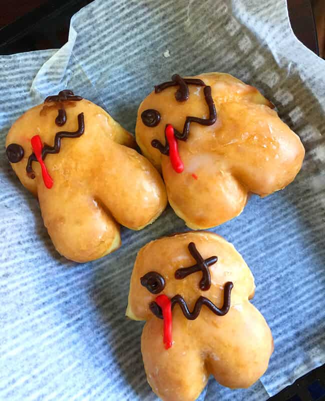 Mini Zombie Donuts