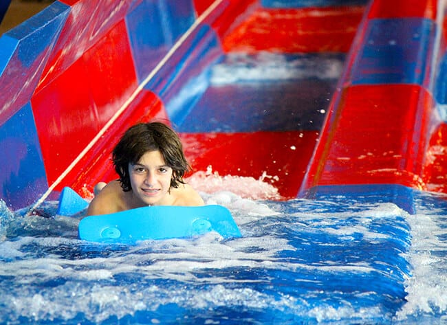 Raft Slides at the Great Wolf Lodge