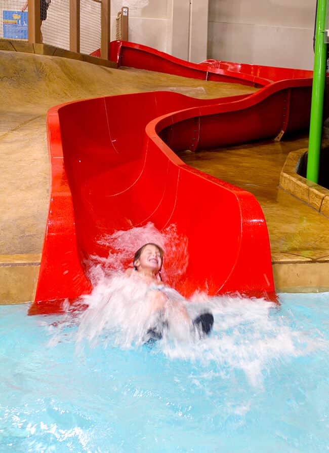 Splashing at the Great Wolf Lodge