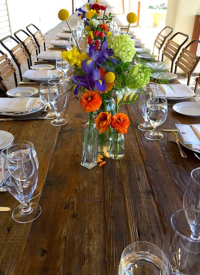 Tablescape at Taste of ALDI