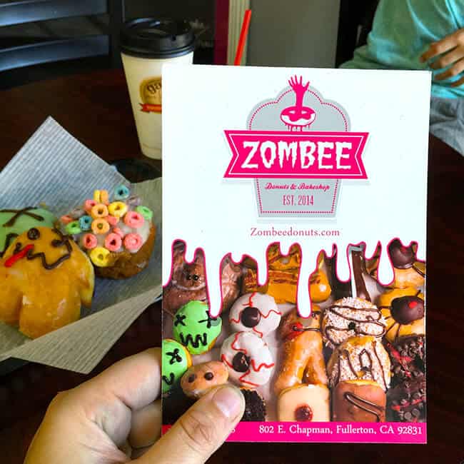 Zombee Donuts and Bakeshop in Fullerton