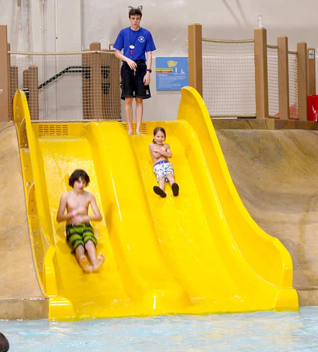 baby Slides at the Great Wolf Lodge