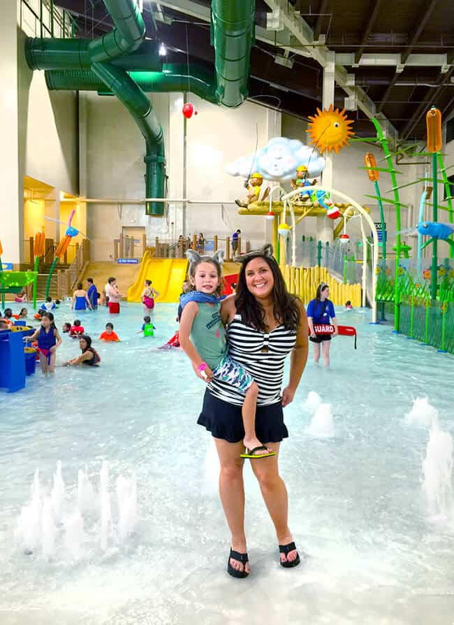 baby water park area at Great Wolf Lodge