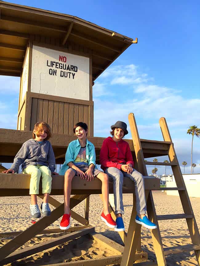 Balboa State Beach Lifeguard stand