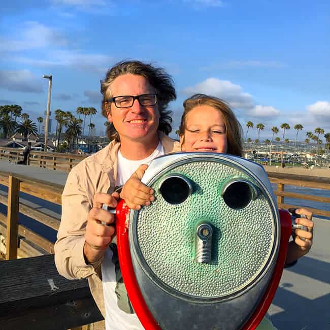 Family Fun at Balboa Beach