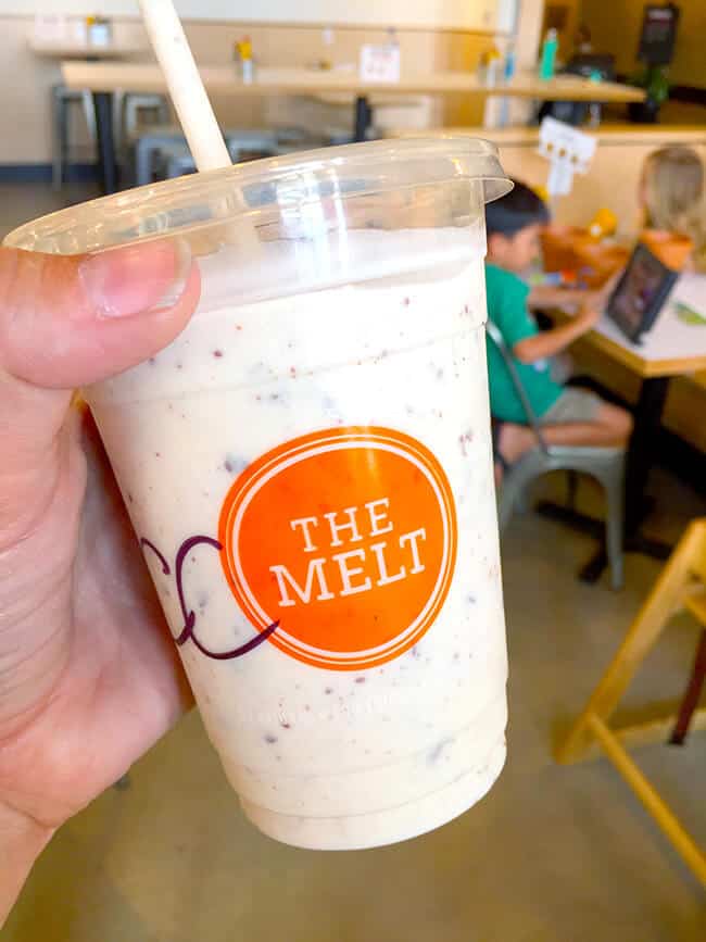 Fresh Ice Cream Shakes at The Melt