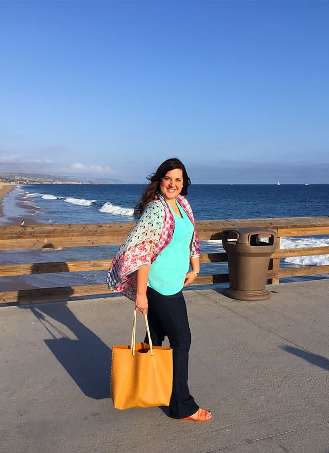 Jill Parkin at Balboa Beach