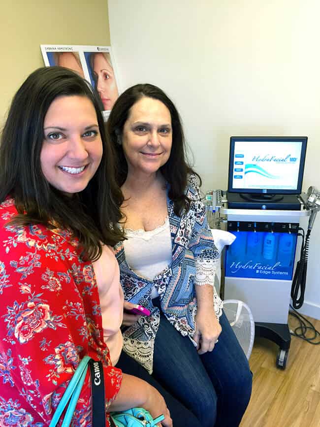 Mother and Daughter Hydrafacials