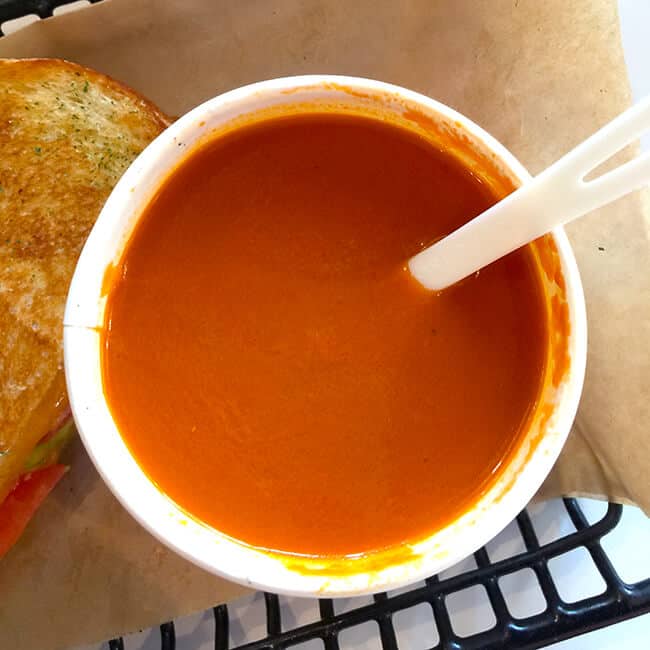 Tomato Soup at The Melt