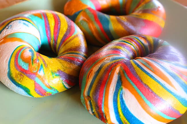 Where to Get Rainbow Bagels