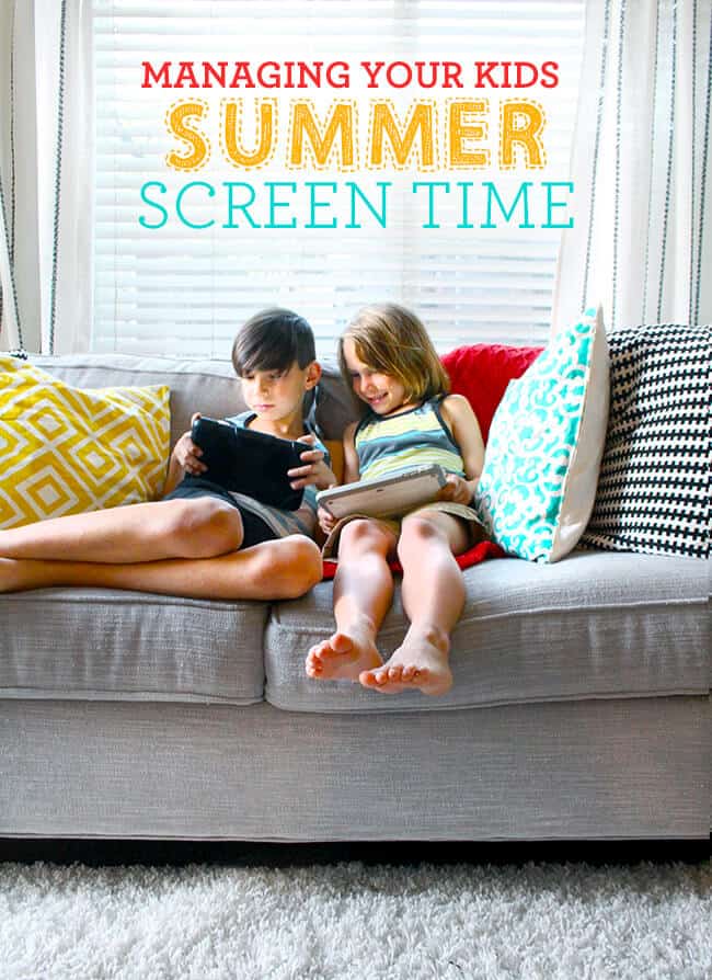 How To Manage Kids Screen Time
