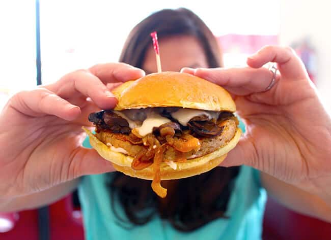 Johnny Rockets Veggie Burgers