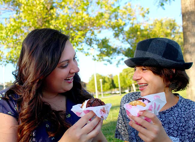 Mother Son Ice Cream Sandwiches