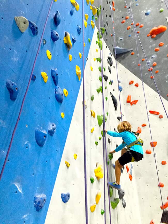 Orange County Kids Climbing classes