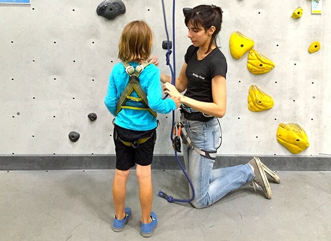 Safety at Sender One Indoor Rock Climbing