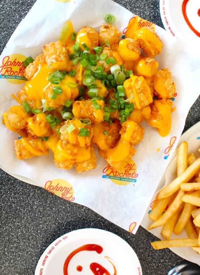 Yummy Johnny Rockets Tater Tots