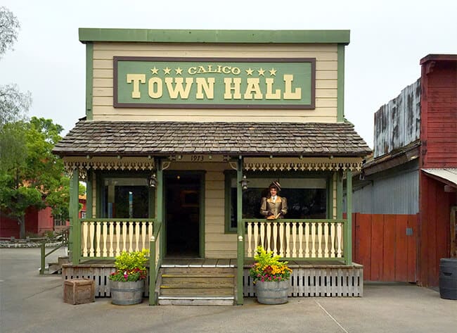 Calico Ghost Town Town Hall