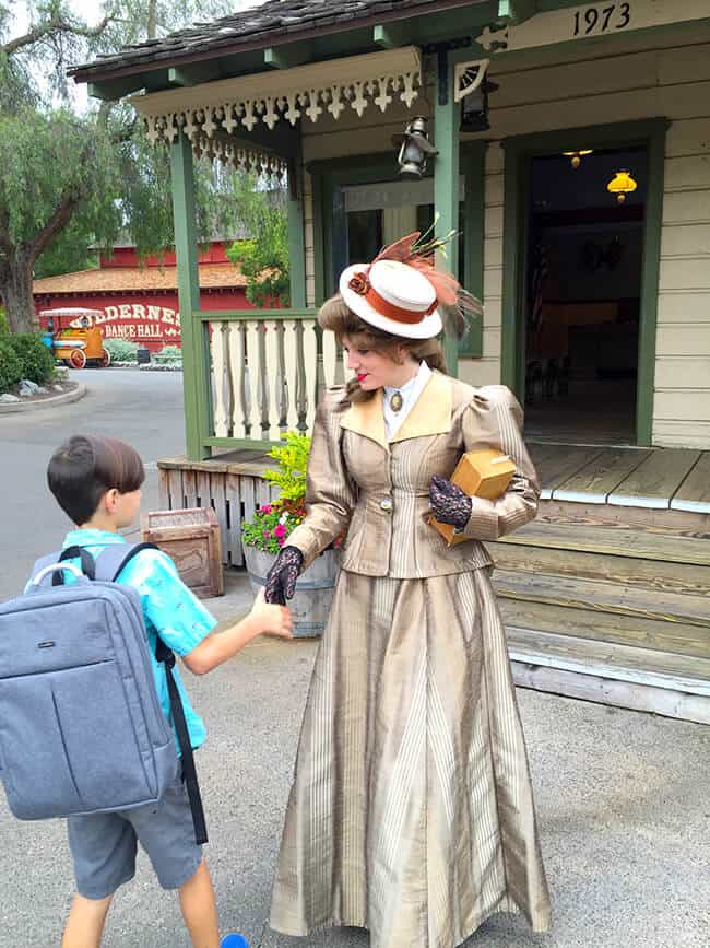 Having Fun at Ghost Town Alive at Knott's